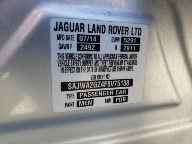 2015 JAGUAR XJL PORTFO SAJWA2GZ4F8V75138