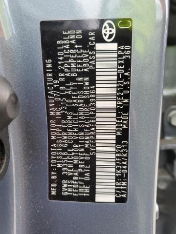 2020 TOYOTA COROLLA LE - 5YFEPRAE6LP039864