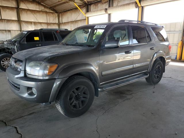 TOYOTA SEQUOIA SR 2006 gray  gas 5TDZT34A36S265021 photo #1