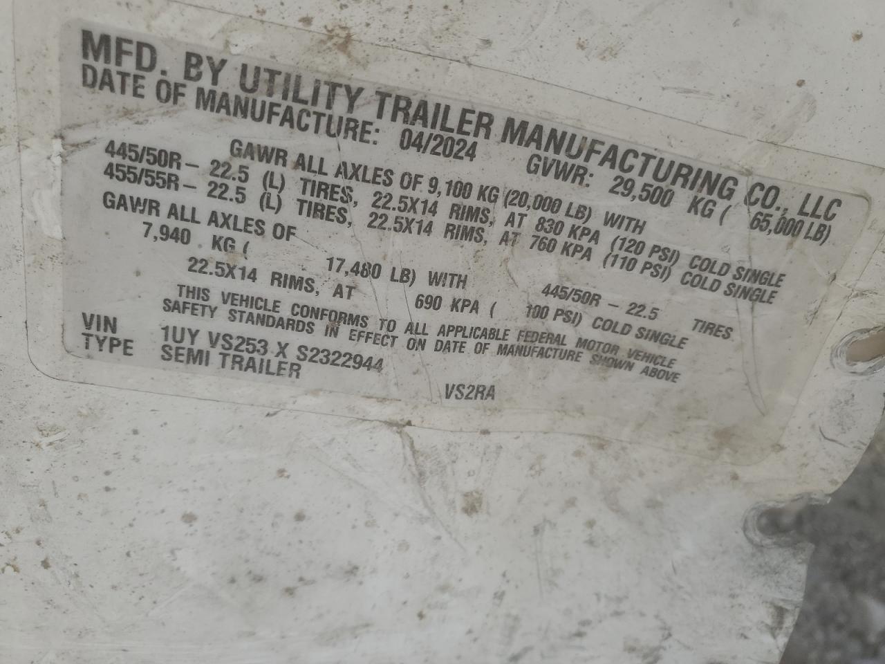 Lot #3266057365 2025 GREAT DANE TRAILER REEFER