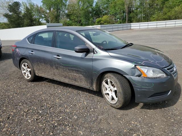 Vin: 3n1ab7ap1fl667872, lot: 53931665, nissan sentra s 20154