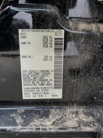 2023 NISSAN ALTIMA SV - 1N4BL4DV0PN358375