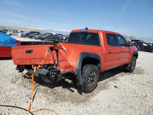 TOYOTA TACOMA DOU 2017 orange  gas 3TMCZ5AN5HM079796 photo #4