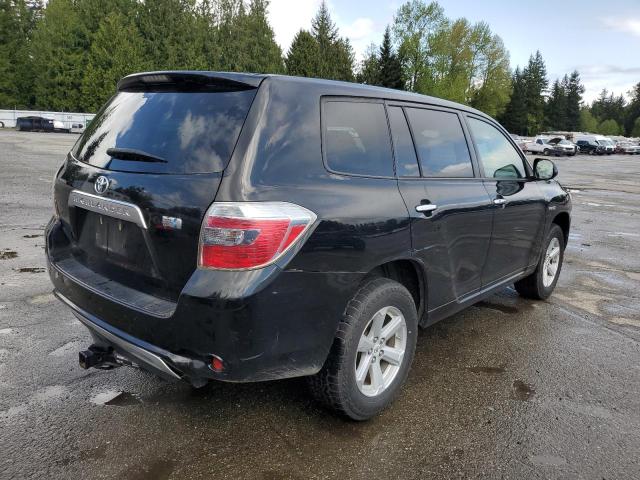 TOYOTA HIGHLANDER 2010 black  hybrid engine JTEBW3EH5A2043063 photo #4