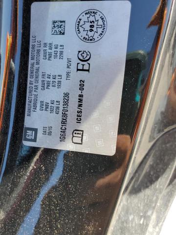 2015 CADILLAC ATS PERFOR - 1G6AC1RX8F0138236