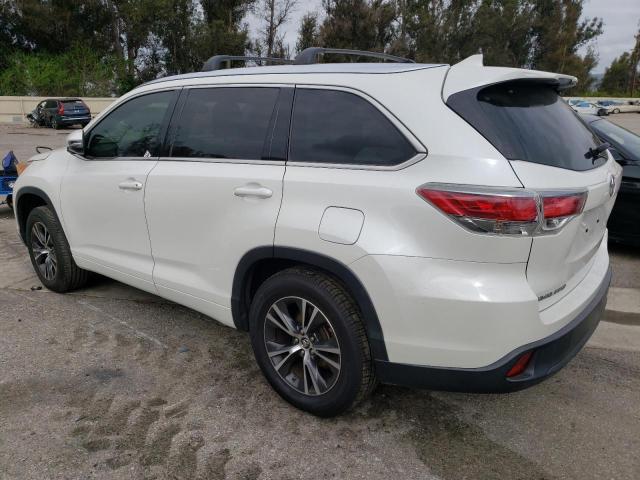 Vin: 5tdkkrfh8gs140650, lot: 53491655, toyota highlander xle 20162