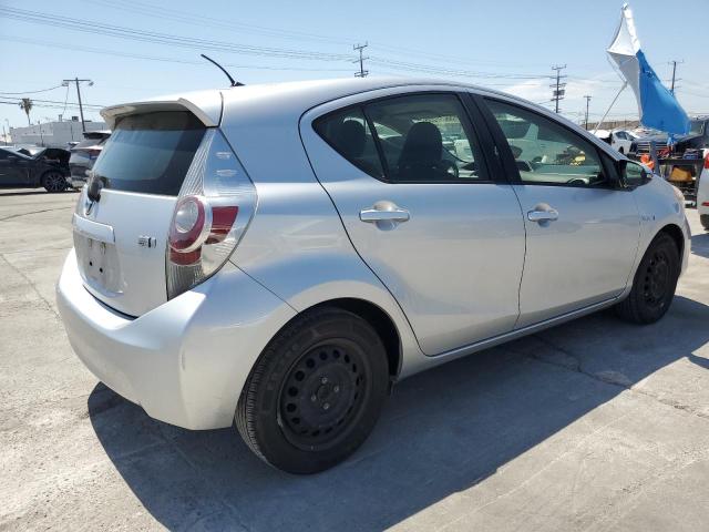 TOYOTA PRIUS C 2014 silver  hybrid engine JTDKDTB3XE1563581 photo #4