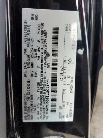 2020 FORD ESCAPE SE - 1FMCU0G68LUC21771