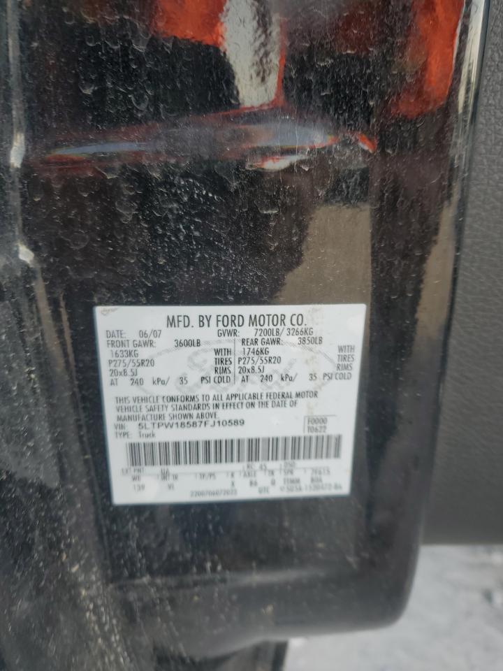 Lot #3297117494 2007 LINCOLN MARK LT