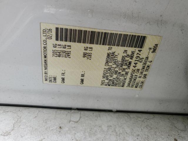 2016 NISSAN MAXIMA 3.5 - 1N4AA6AP1GC441974