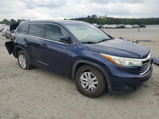 5tdzarfh3fs012641 - 2015 Toyota highlander le - #54489145