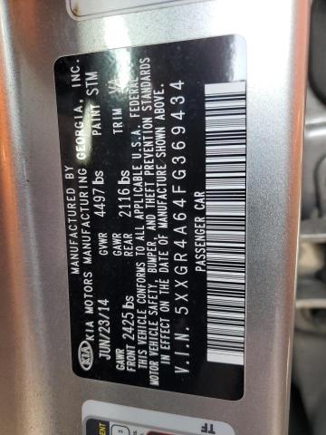 2015 KIA OPTIMA SX - 5XXGR4A64FG369434