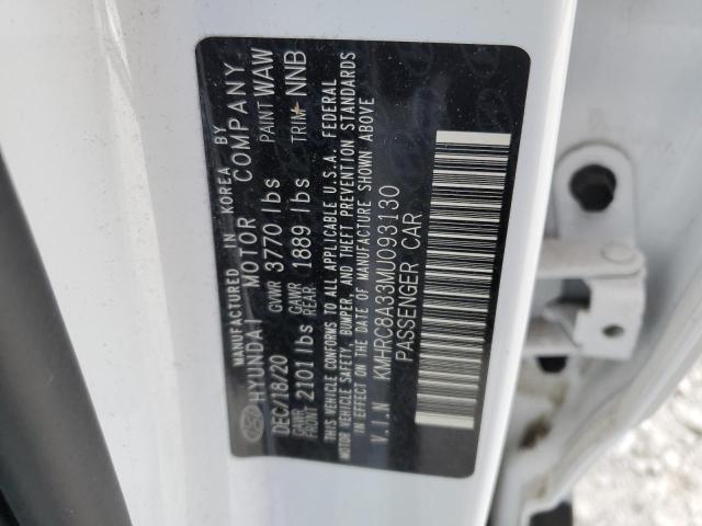 2021 HYUNDAI VENUE SEL - KMHRC8A33MU093130