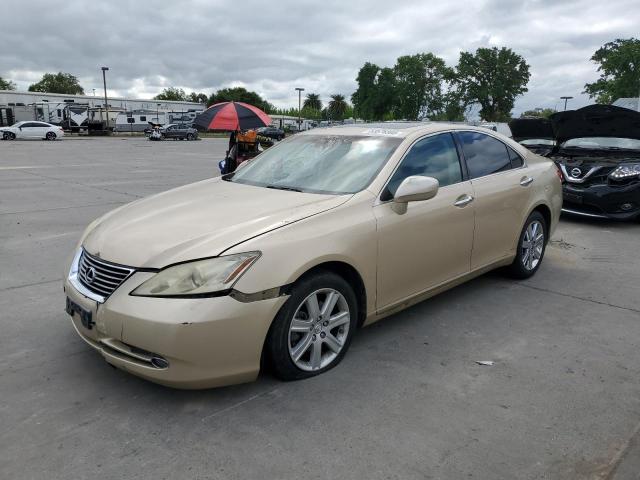 LEXUS ES 350 2007 tan  gas JTHBJ46G072034681 photo #1