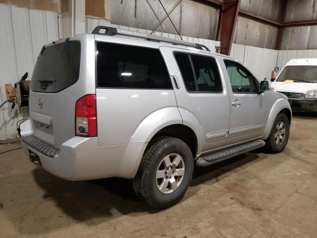 NISSAN PATHFINDER 2005 silver  gas 5N1AR18W15C738173 photo #4