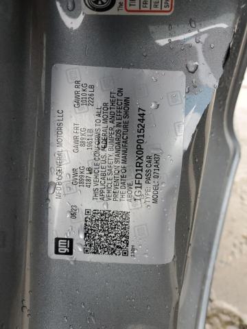2023 CHEVROLET CAMARO LT 1G1FD1RX0P0152447