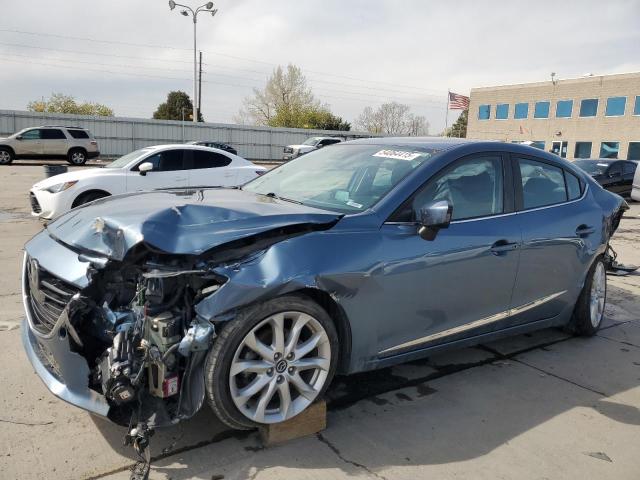 MAZDA 3 GRAND TO 2014 blue  gas JM1BM1W3XE1193554 photo #1