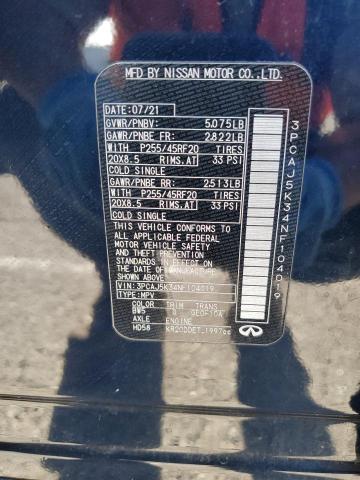 2022 INFINITI QX55 ESSEN 3PCAJ5K34NF104019