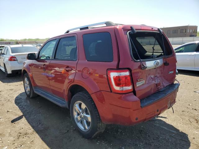 Vin: 1fmcu0egxckb41962, lot: 53706365, ford escape limited 20122