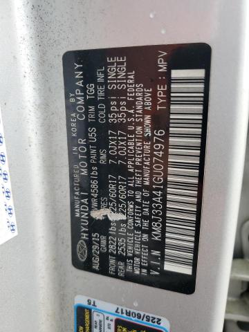 2016 HYUNDAI TUCSON LIM - KM8J33A41GU074976