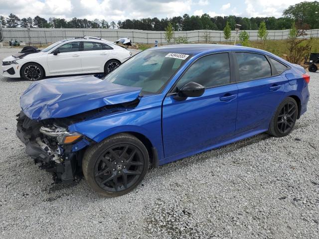 Vin: 2hgfe2f58ph546627, lot: 54944555, honda civic sport 2023 img_1