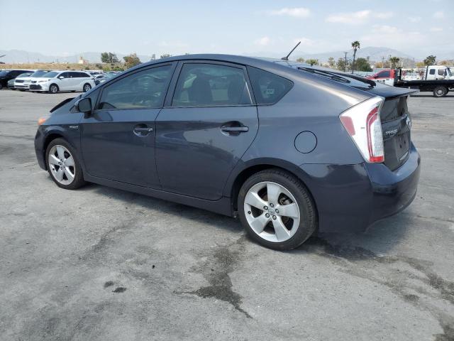 TOYOTA PRIUS 2014 gray hatchbac hybrid engine JTDKN3DU0E0371000 photo #3