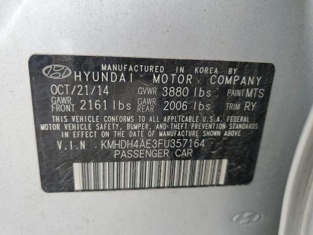 2015 HYUNDAI ELANTRA SE - KMHDH4AE3FU357164