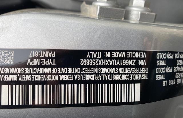 2017 MASERATI LEVANTE S - ZN661YUAXHX258892