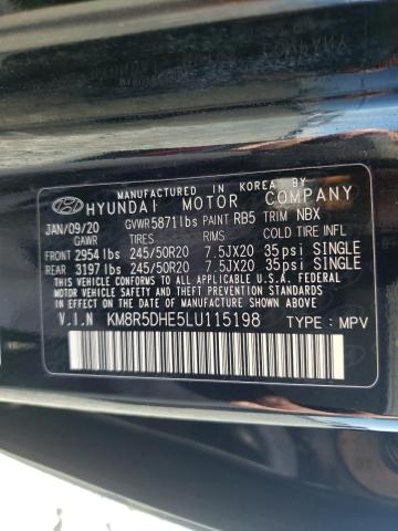 2020 HYUNDAI PALISADE L - KM8R5DHE5LU115198