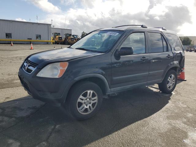 HONDA CR-V EX 2004 black  gas JHLRD78864C038712 photo #1