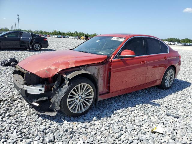 BMW 328 I 2015 red  gas WBA3A5G59FNS88456 photo #1