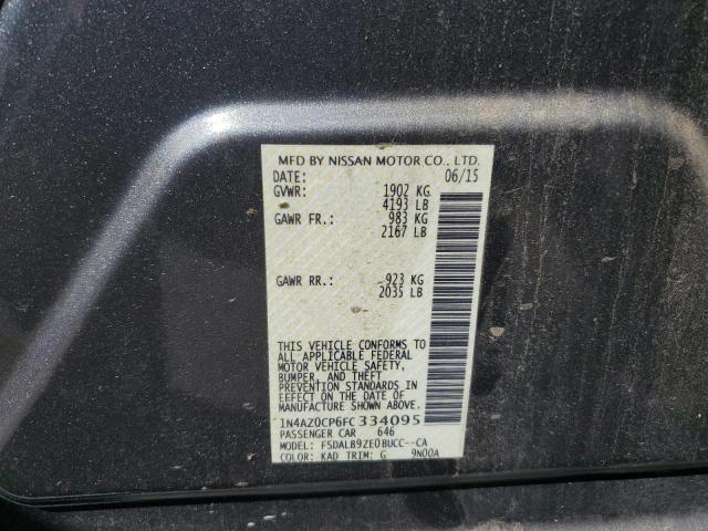 2015 NISSAN LEAF S 1N4AZ0CP6FC334095