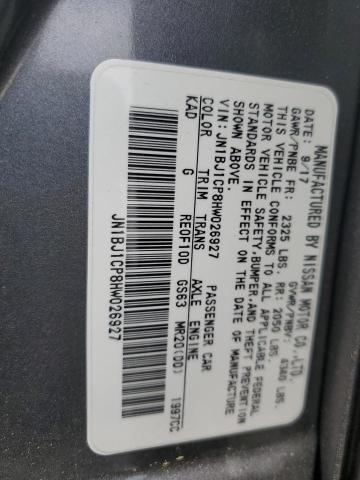 2017 NISSAN ROGUE SPOR - JN1BJ1CP8HW026927