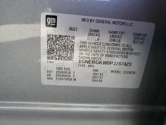 2023 CHEVROLET TRAVERSE L - 1GNERGKW0PJ287423