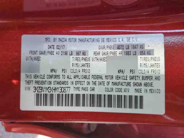 2017 MAZDA 3 GRAND TO - 3MZBN1M3XHM130877