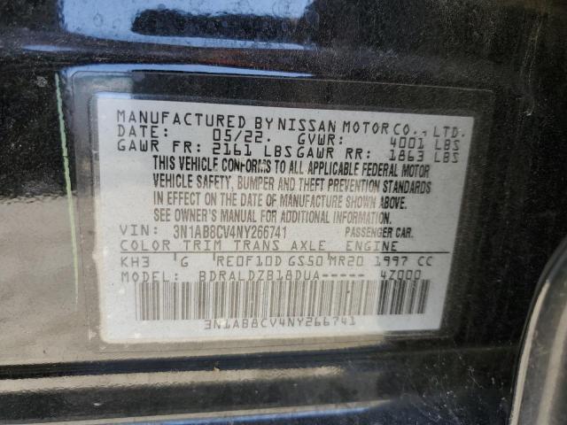 2022 NISSAN SENTRA SV - 3N1AB8CV4NY266741