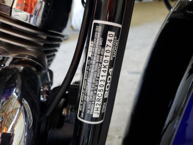2004 HONDA VT750 CA JH2RC50314K010740