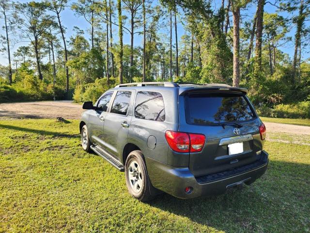 TOYOTA SEQUOIA LI 2008 charcoal 4dr spor gas 5TDBY68A18S006609 photo #4