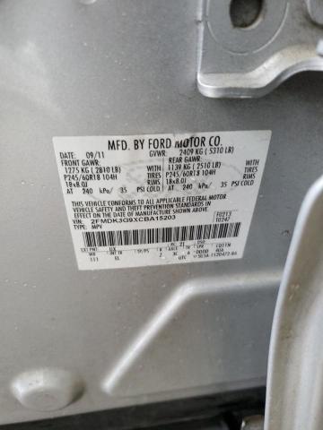 2012 FORD EDGE SE - 2FMDK3G9XCBA15203
