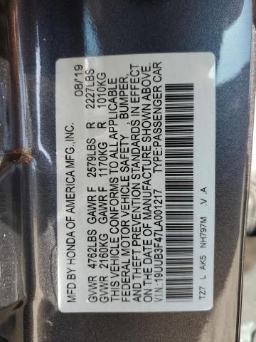 2020 ACURA TLX TECHNO 19UUB3F47LA001217