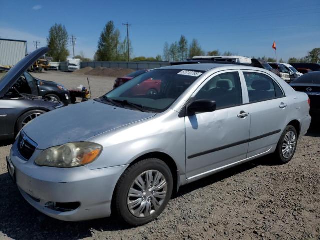 TOYOTA COROLLA CE 2008 silver  gas 1NXBR32E48Z025539 photo #1