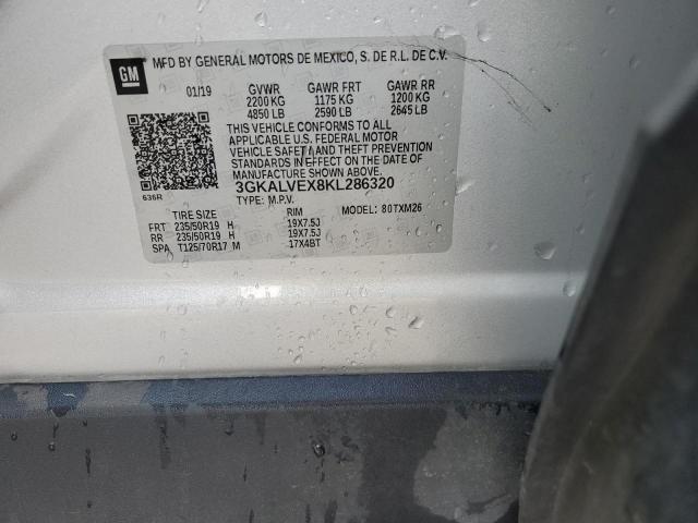2019 GMC TERRAIN SL - 3GKALVEX8KL286320