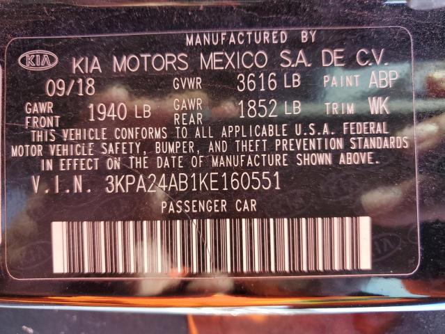 2019 KIA RIO S - 3KPA24AB1KE160551