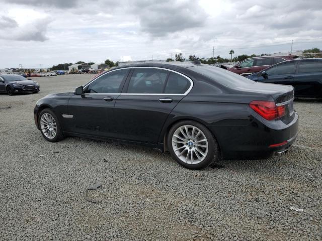 BMW 740 I 2015 black sedan 4d gas WBAYA6C54FD826777 photo #3