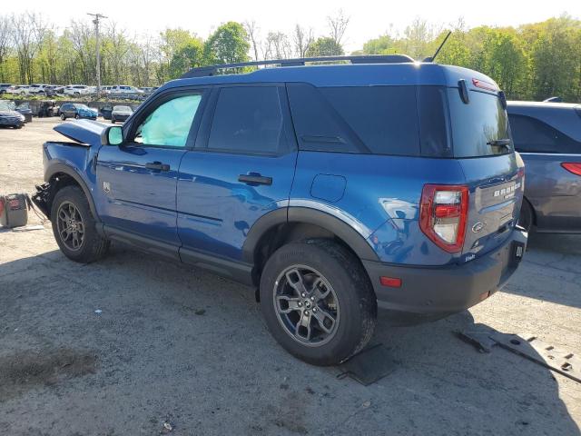 Vin: 3fmcr9b62prd72003, lot: 55150225, ford bronco big bend 20232