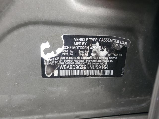 2017 BMW 330 XI - WBA8D9G59HNU59164