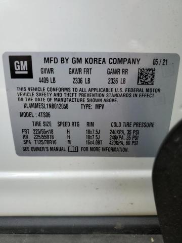 2022 BUICK ENCORE GX - KL4MMESL1NB012058