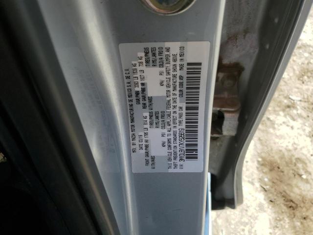 2019 TOYOTA YARIS L 3MYDLBYV7KY525619