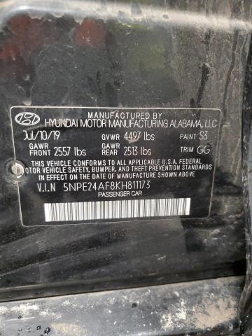 2019 HYUNDAI SONATA SE - 5NPE24AF8KH811173
