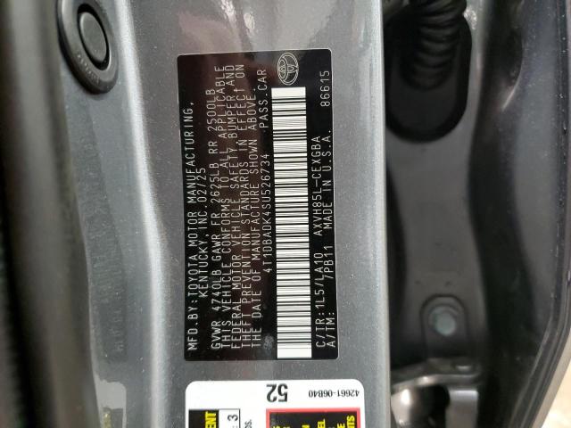 2025 TOYOTA CAMRY XSE - 4T1DBADK4SU526734